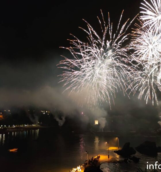 Fuegos artificiales Santa Cruz